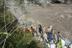 Two Dead, 10 Missing After Bus Falls Into River In Uttarakhand’s Rudraprayag
