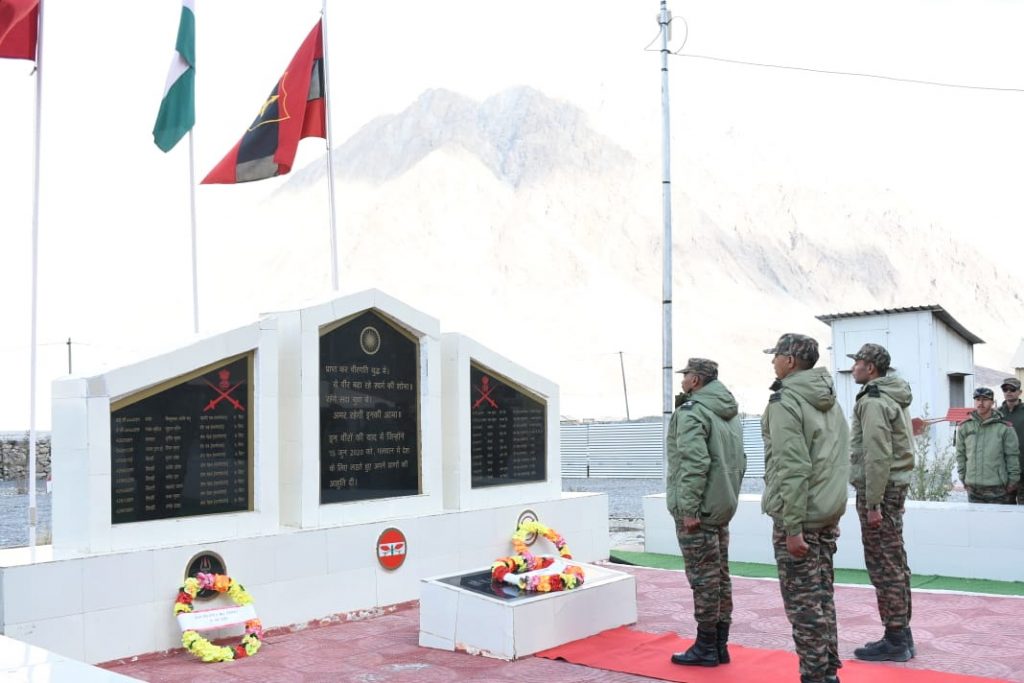 Army Pays Tribute To Soldiers Who Died In Galwan Valley Clash With China