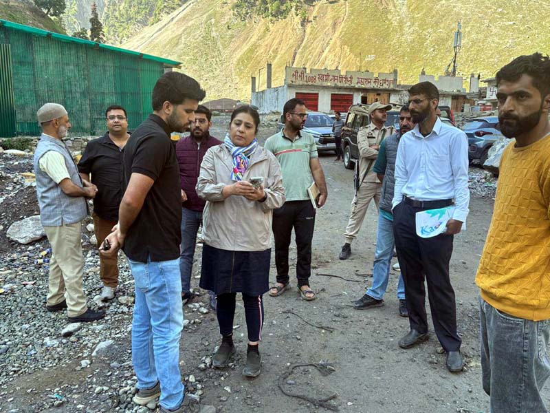 DG Rural Sanitation visits Baltal, reviews preparations for SANJY