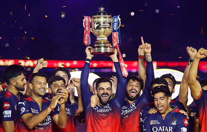 RCB, Kohli break 18-year jinx with maiden IPL title