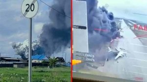 40 Russian planes destroyed in drone attack