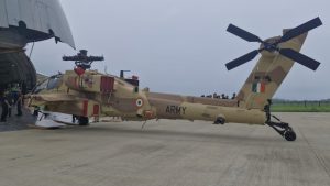 Indian Army inducts first batch of Apache helicopters