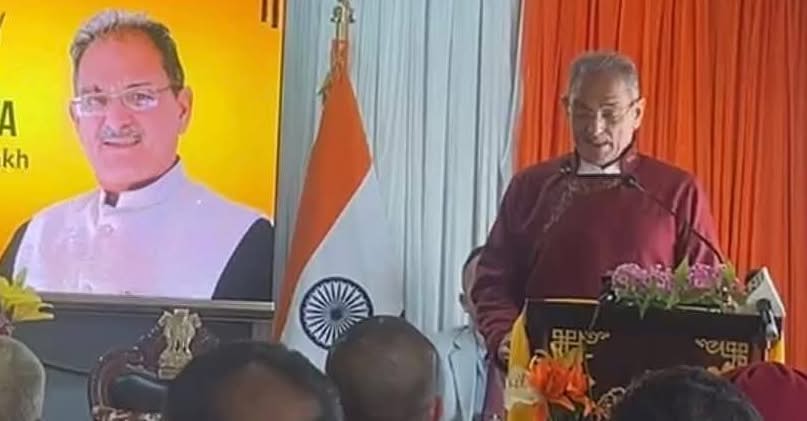Kavinder Gupta Takes Oath As Lieutenant Governor Of Ladakh