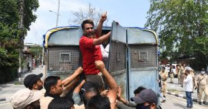 PDP’s Protest March Against J&K Govt Thwarted By Police, Several Leaders Detained