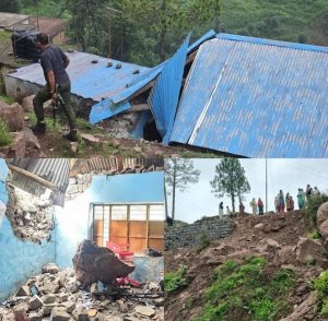 Student killed, several Injured as landslide hit school in Poonch