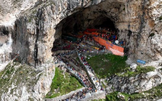 Amarnath Yatra: Over 2,300 Pilgrims Leave From Jammu Base Camp
