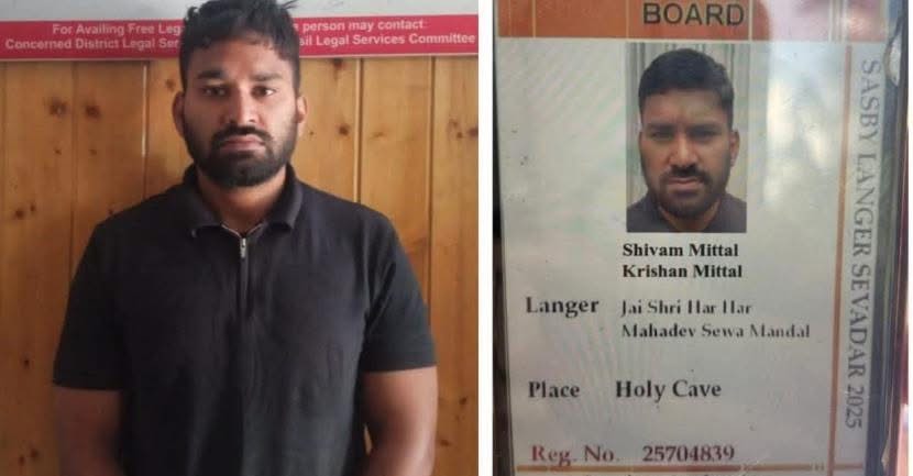 Man with fake yatra card apprehended in Baltal, Ganderbal