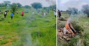 Both pilots dead after IAF Jaguar fighter jet crashes in Rajasthan's Churu
