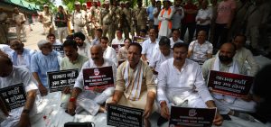 BJP MLAs Protest In Jammu Over Urdu Mandate For Naib Tehsildar Posts, Demand Order Rollback