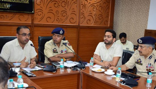 Div Com, IGP Review Arrangements For Shri Budha Amarnathji Yatra