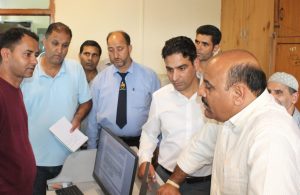 Dy CM Conducts Surprise Inspection Of CE R&B, PMGSY Offices In Srinagar