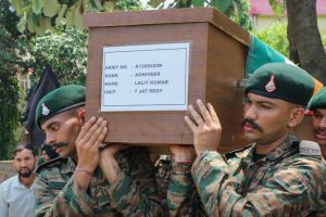 Wreath-Laying Ceremony Held For Agniveer Martyred In Land Mine Blast In Jammu