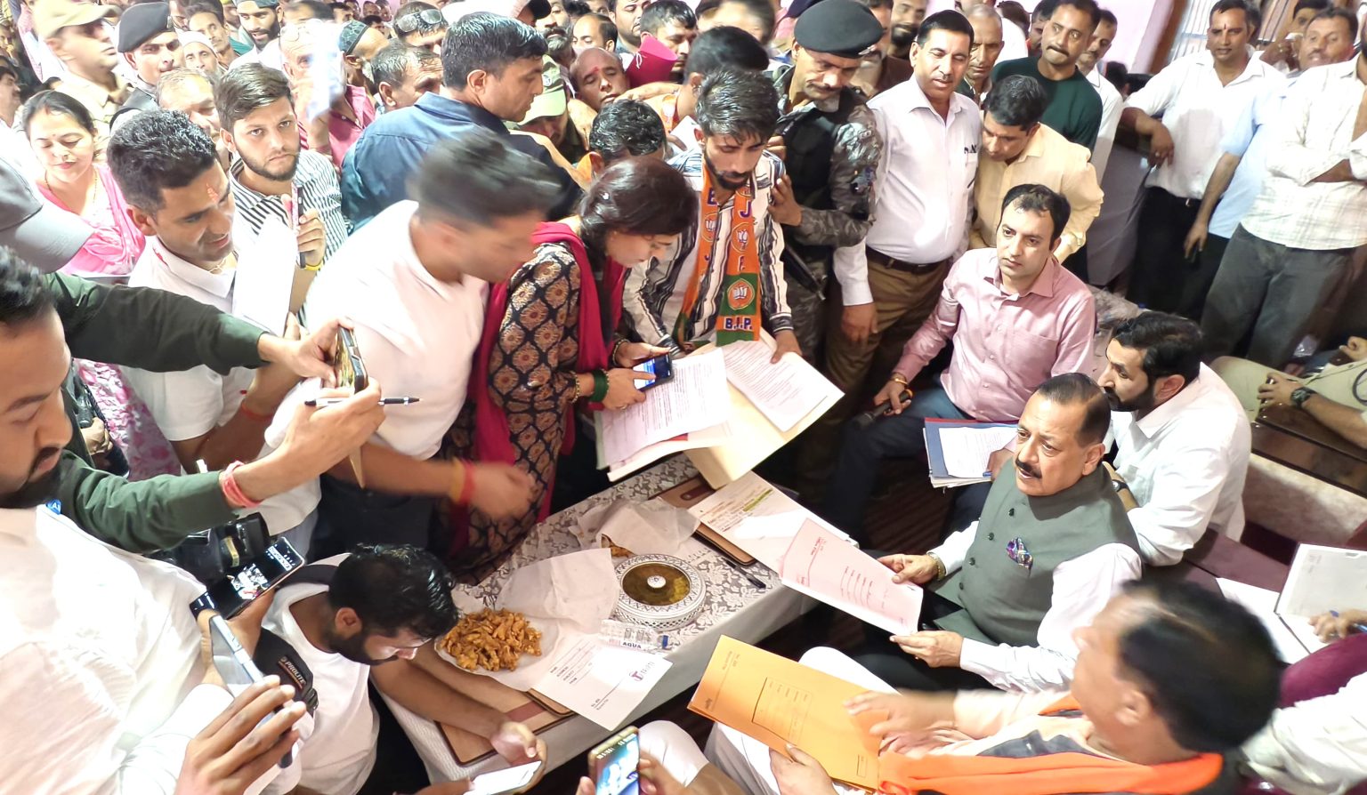 Dr Jitendra Holds Public Durbar At Bani, Discusses Security Situation With Administration