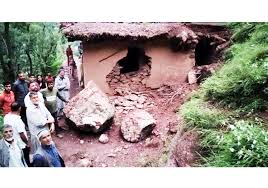 Two houses damaged in Poonch, flash flood in Kishtwar destroys 4 water mills