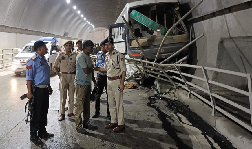 Four Amarnath Pilgrims Injured In Road Accident In Ramban