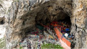 3,500 Pilgrims Depart For Amarnath Cave Shrine From Jammu