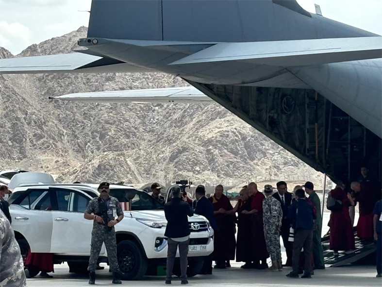 Dalai Lama Arrives In Ladakh For Month-Long Stay After 2 Years
