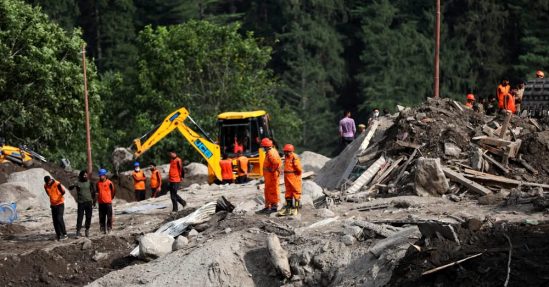 Search For Missing Enters Fifth Day In Cloudburst-Hit Kishtwar Village Despite Heavy Rain