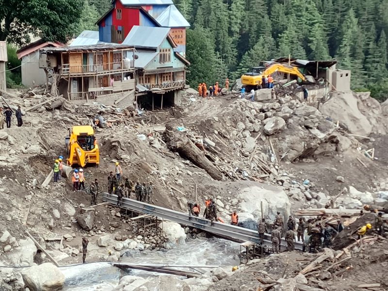 3 more bodies recovered, toll 61; Bailey bridge to be ready today