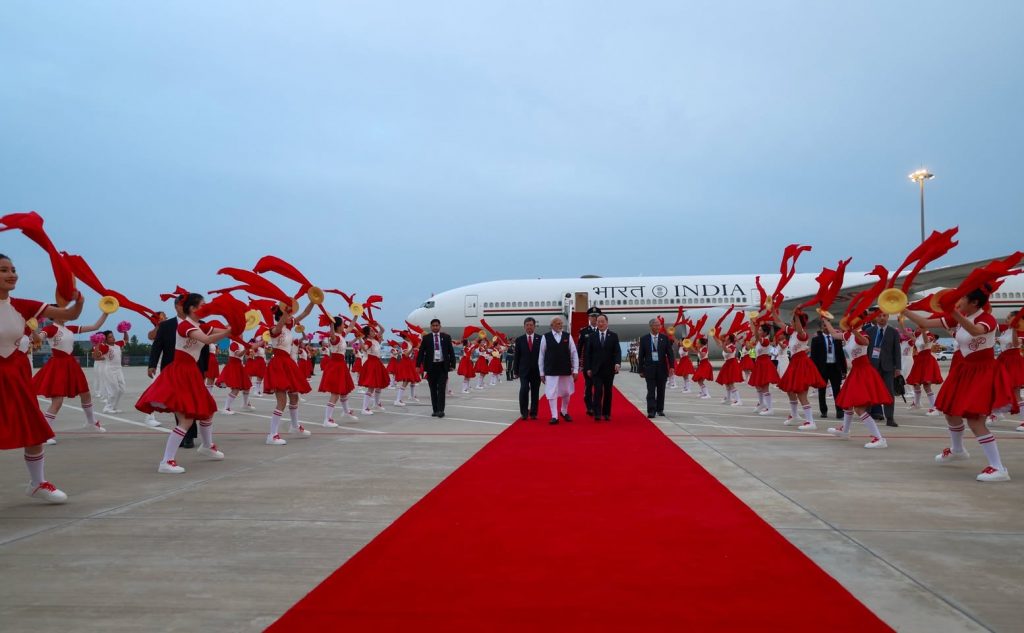 PM Modi Lands In China After Gap Of 7 Years; All Eyes On His Talks With President Xi On Sunday