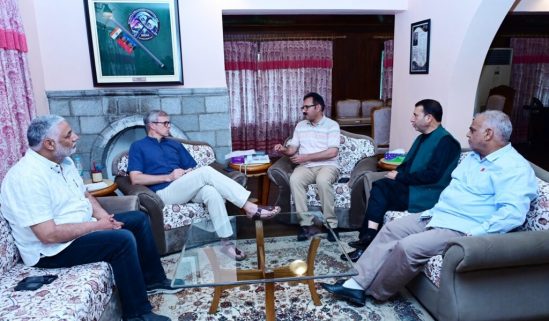 CM Omar Abdullah meets public at Raabita Outreach Office