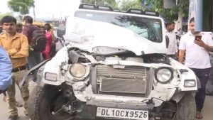 THAR mows down biker, second killing in August by the SUV in Delhi