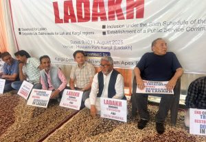 3-Day Hunger Strike Begins For Statehood, Sixth Schedule Extension To Ladakh