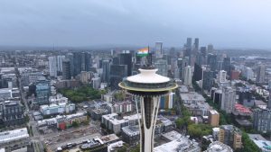 Indian Tricolour Hoisted Atop Seattle’s Iconic Space Needle In Historic First