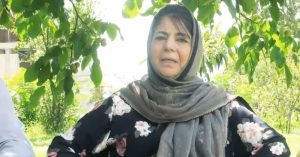 “People involved were overcome with emotions”: Mehbooba Mufti on mob defacing Hazratbal shrine plaque