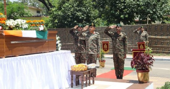 Wreath-Laying Ceremony Held for Fallen Soldier