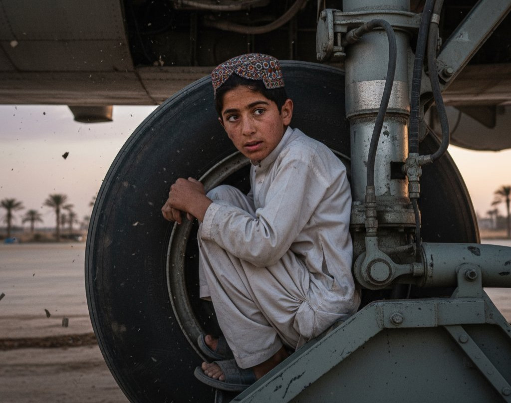 Afghan Boy Lands In Delhi By Hiding In Plane’s Landing Gear