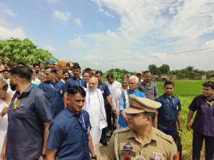 Union Home Minister Amit Shah Visits Flood-Hit Areas In Jammu