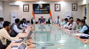 CM Omar Abdullah chairs high-level meeting to review post-flood relief & restoration measures across J&K