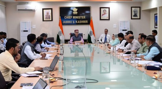 CM Omar Abdullah chairs high-level meeting to review post-flood relief & restoration measures across J&K