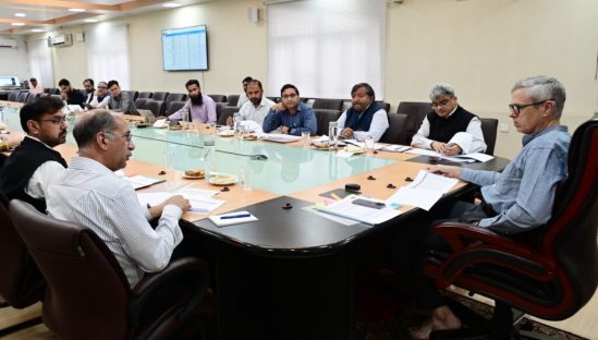 CM Omar Abdullah reviews telecom, digital communications infrastructure projects in J&K