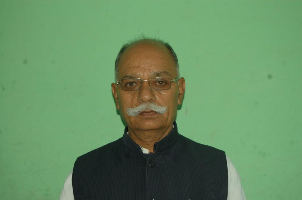 Former Chenani MLA Dina Nath Bhagat passes away, cremation at Devika today
