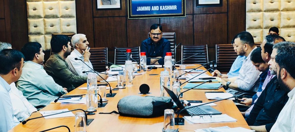 Javed Rana Reviews Functioning Of EMRSs Across J&K