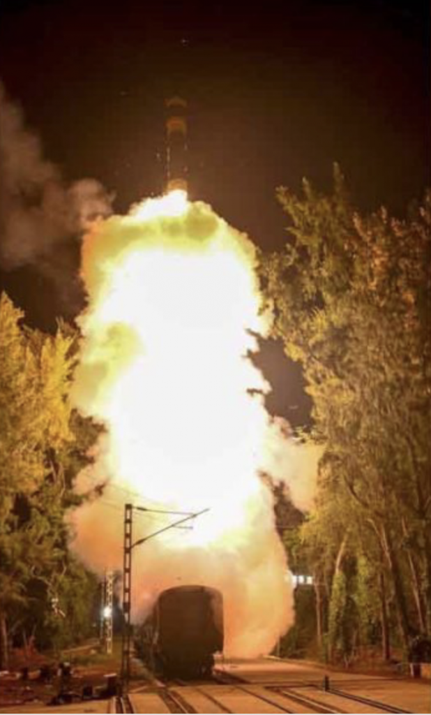 India Test-Fires Agni-Prime Missile From Rail-Based Mobile Platform