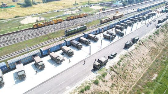Railways ferries 753 MT of advance winter stocking to Army units in Kashmir