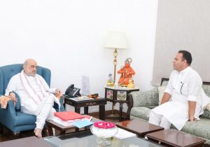 LoP Sunil Sharma Meets Union Home Minister Amit Shah, Discusses J&K Political & Security Situation; Seeks Urgent Flood Relief Measures