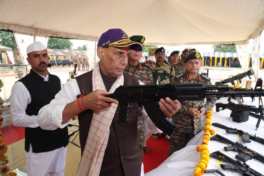 India sourced military hardware worth Rs 1.20 lakh crore in 2024-25: Rajnath Singh