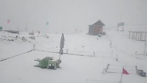 Kashmir’s Upper Reaches Receive Season’s First Snowfall
