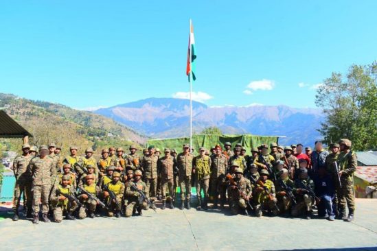 GOC Rising Star Corps Reviews Operational Preparedness Of Troops In Kathua