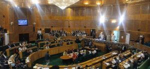 Drama in J&K Assembly as NC MLAs Raise ‘Vote Chor’ Slogans