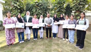 Jitendra Singh Distributes Free Laptops To Top-Performing Female Students