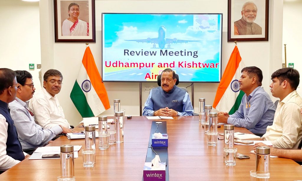 Udhampur Airport Operationalisation Finalised, Kishtwar Being Included In ‘UDAN’: Dr Jitendra
