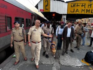Joint Checking Drive Conducted at Jammu Railway Station Ahead of Festive Season