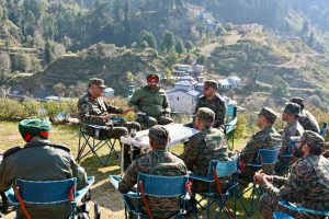 White Knight Corps Commander Assesses Security Mechanism In Udhampur