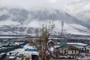 Fresh Snowfall In Higher Reaches Of Kashmir