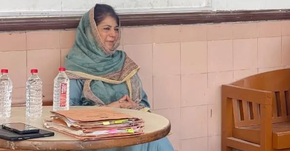 Mehbooba Mufti appears before J&K High Court in petition seeking transfers of undertrials jailed outside UT
